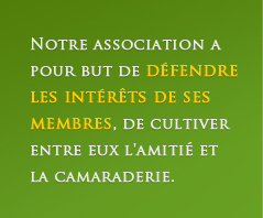 Défendre les intérêts de ses membres amitié et camaraderie